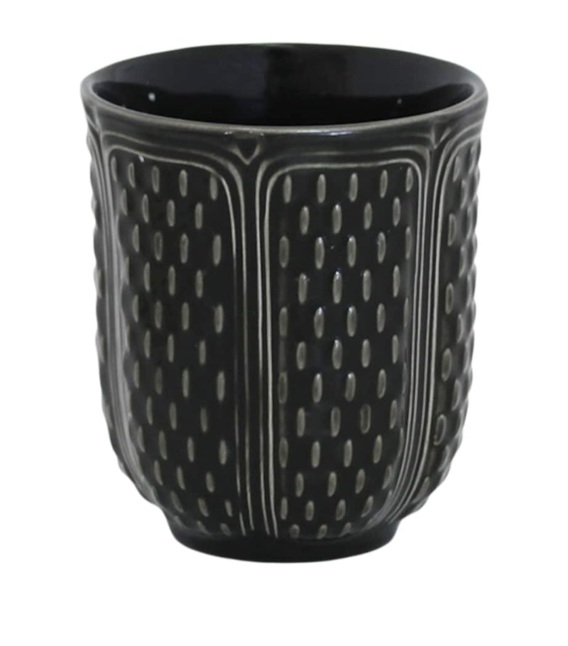 Gien rice grain pattern teacup 9.5cm, UK version