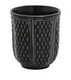 Gien rice grain pattern teacup 9.5cm, UK version