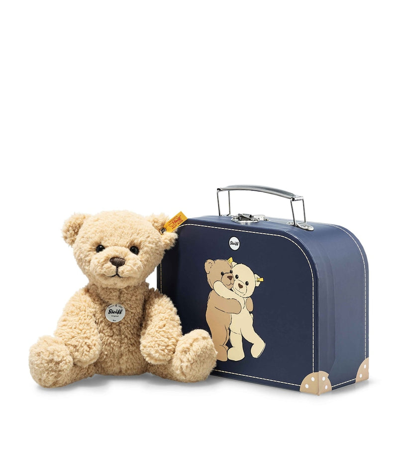 Steiff Ben Teddy Bear suitcase 21cm, imported from the UK