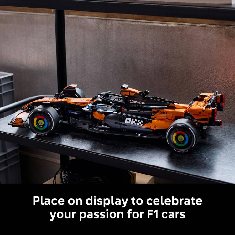LEGO Technic McLaren MCL39 F1 car model 1:8 scale, imported from the UK