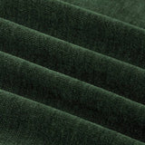 Furn dark green chenille blackout eyelet curtains 168x137cm - British product