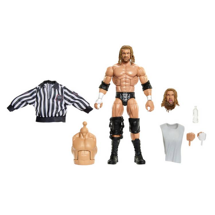WWE Triple H Elite action figure set (British brand)
