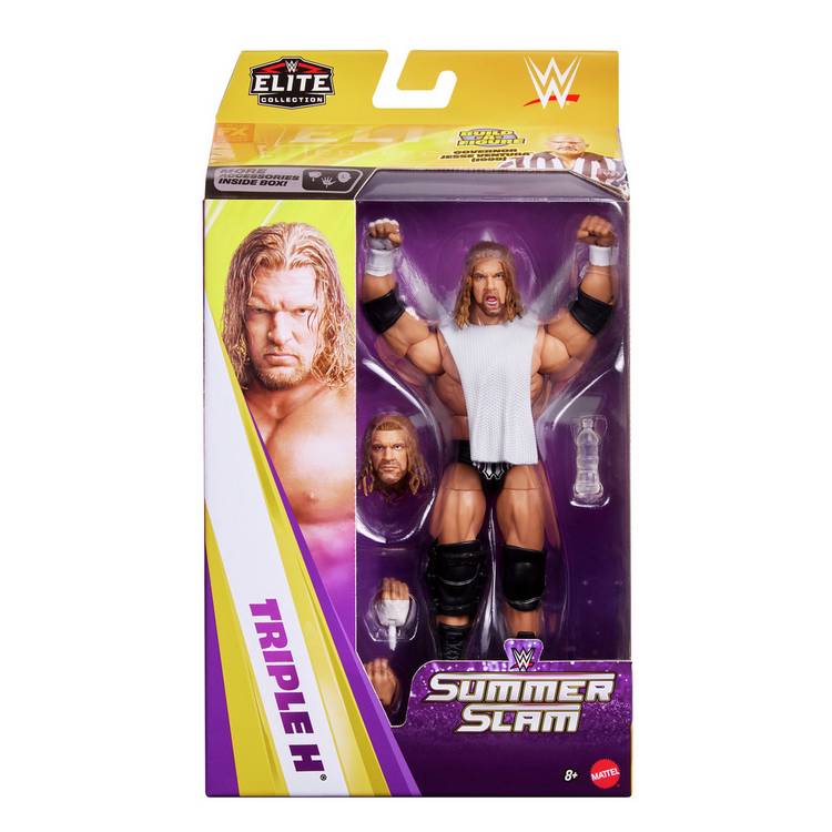 WWE Triple H Elite action figure set (British brand)