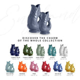 Wade ceramic clay fish jug French Grey 1.2L, UK version
