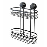 Argos Home suction cup shower caddy black - British product