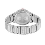 Hugo stainless steel black dial bracelet watch, UK version