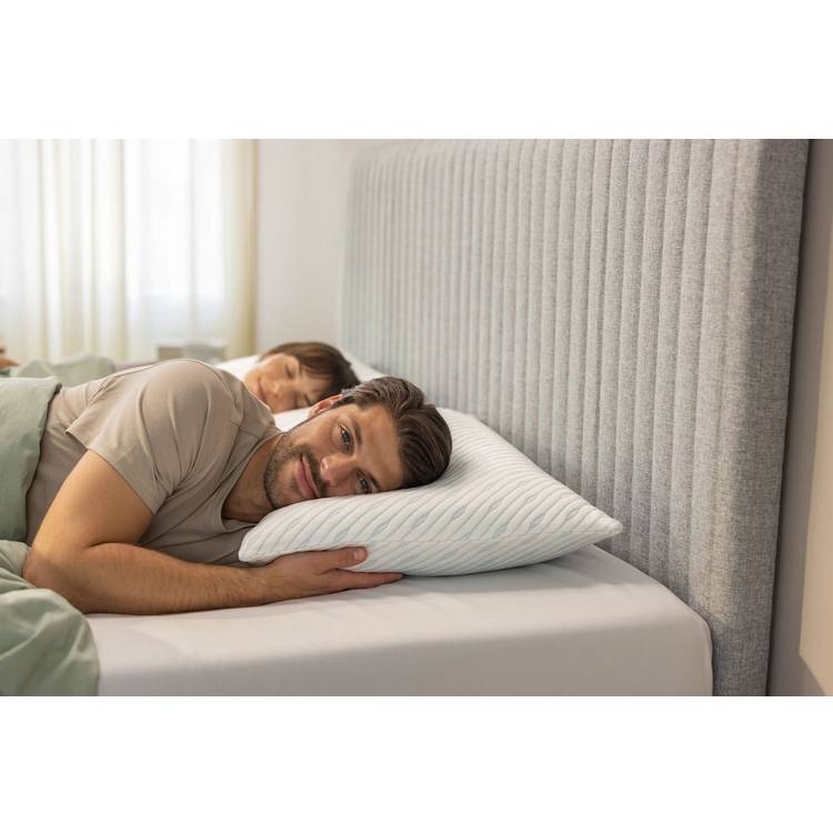 Tempur Prima Smartcool Medium pillow, L74xW50cm - British product