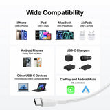 Belkin 240W USB-C braided cable 2m white - British product