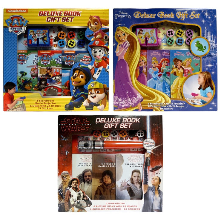 Star Wars Disney gift set with projector and disks, imported from the UK