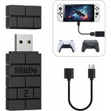 8BitDo Multiplatform USB Wireless Adaptor black, UK version