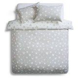 Argos Home hearts grey white bedding set single - British product
