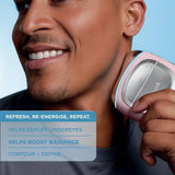 Shark DePuffi contrast therapy tool Peony Pink, UK version