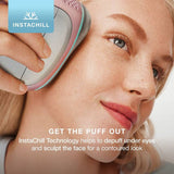Shark DePuffi contrast therapy tool Peony Pink, UK version