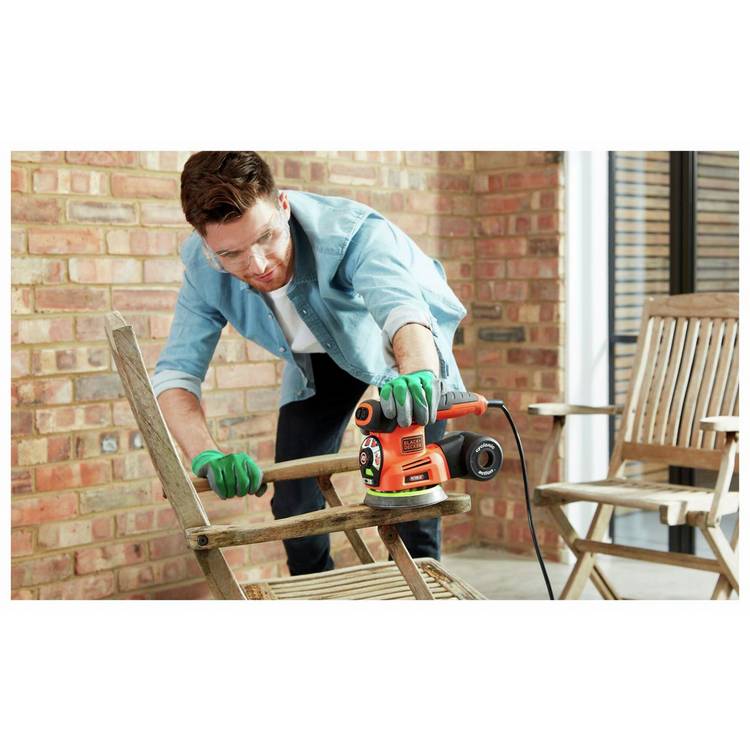 Black+Decker 4-in-1 multi sander 220W (British brand)