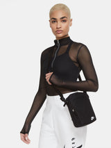 Next Nike Black Heritage Cross-Body Bag- Buy online at McGrocer
