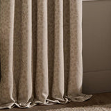 Wylder Grace Leaf curtains taupe 117x137cm - British product