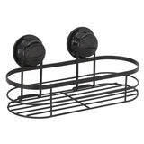 Argos Home suction cup shower basket black - British product