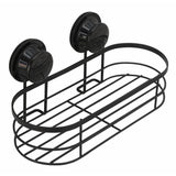 Argos Home suction cup shower basket black - British product