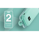 Juice power bank teal 10000mAh, UK version