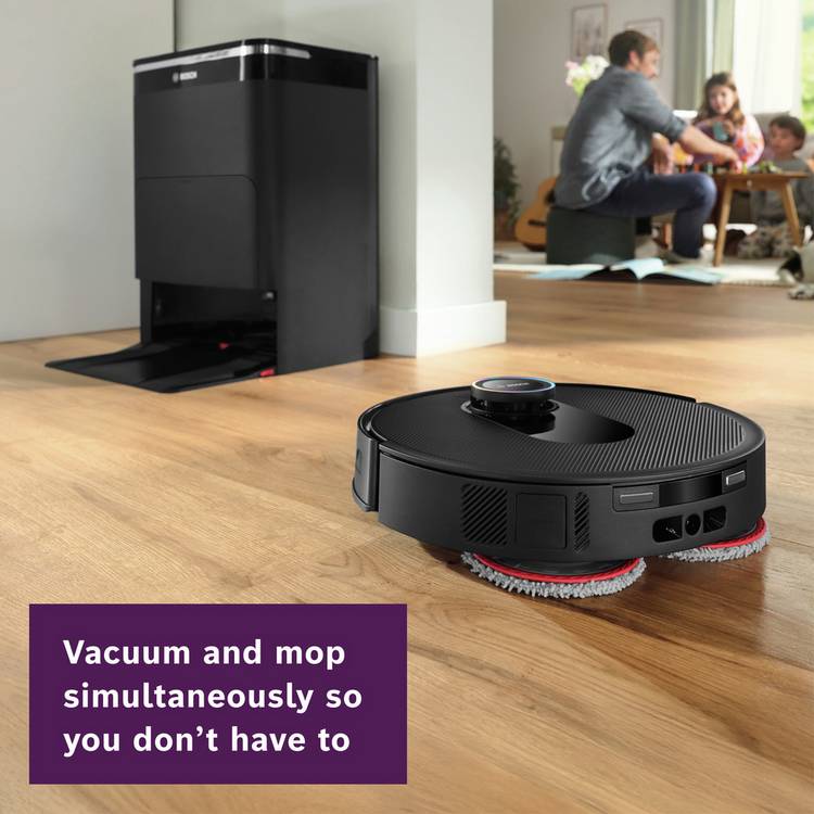 Bosch Spotless Max wet dry robot vacuum, UK version