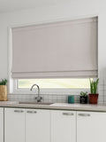 Soho roman blind mauve purple made to measure (British brand)