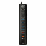 Nitro Concepts UH1 10-port hybrid USB hub - British product
