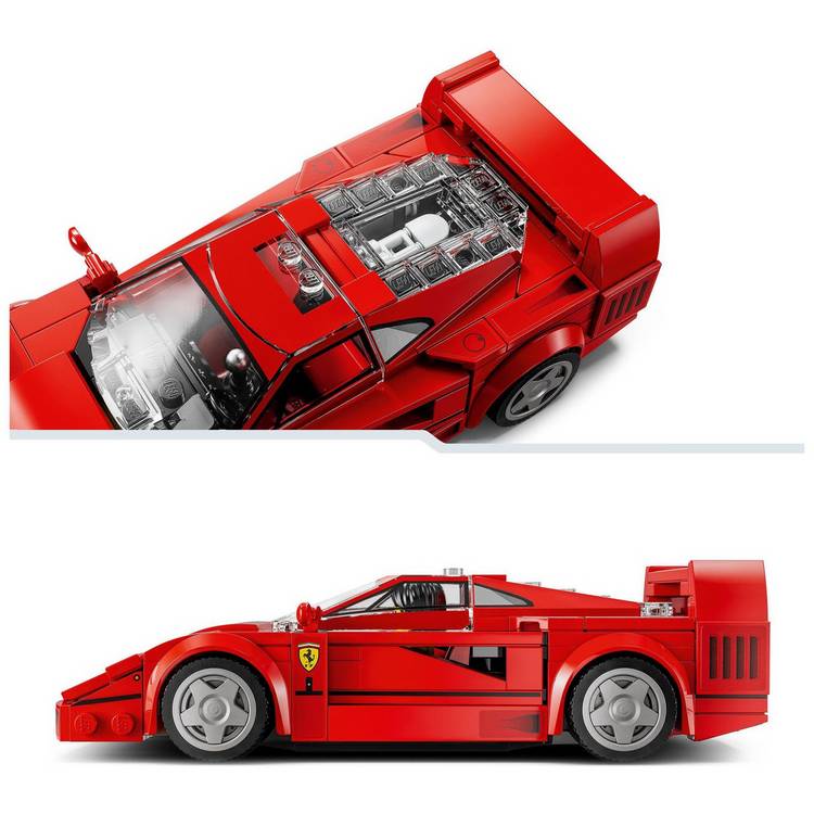 LEGO Speed Champions Ferrari F40 building toy 318 pieces, imported from the UK