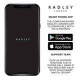 Radley Series 57 green leather smart watch, UK version