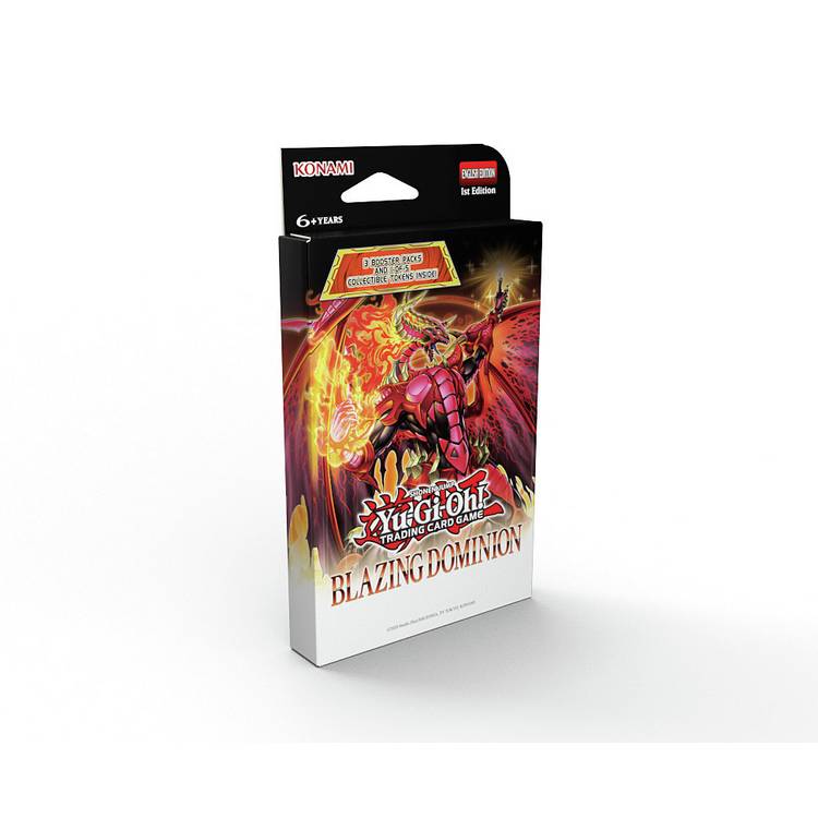 Yu-Gi-Oh! Blazing Dominion trading card set, UK version
