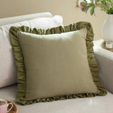 Wylder Effie filled cushion green 45x45cm - British product