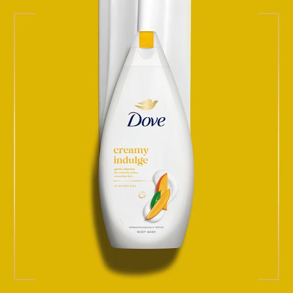 Dove Creamy Indulge Body Wash 450ml - British product