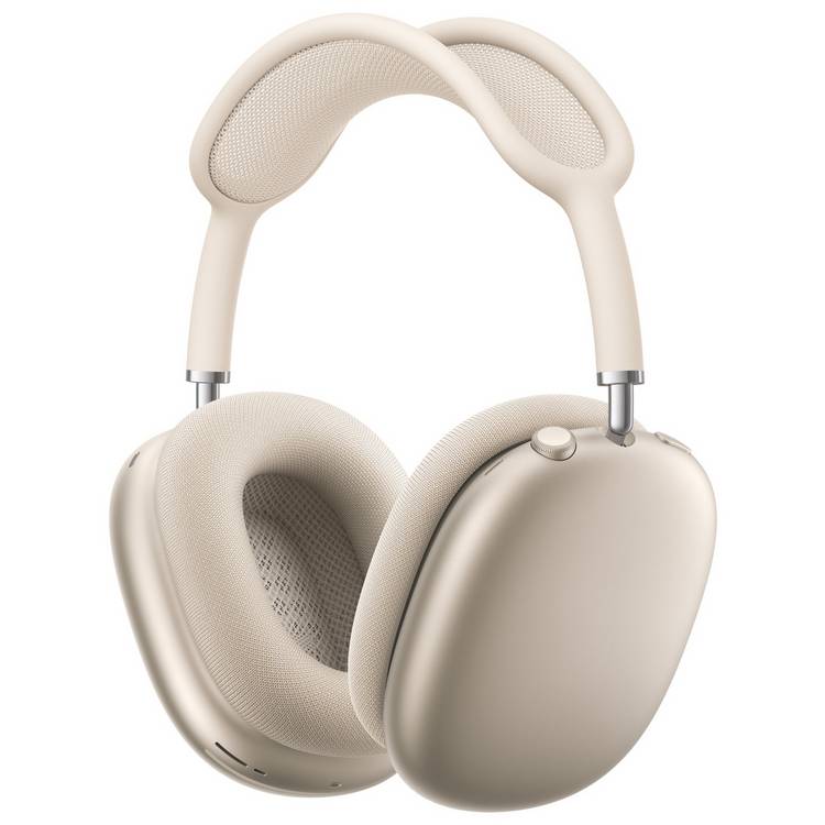 Apple over-ear wireless headphones Starlight (British brand)