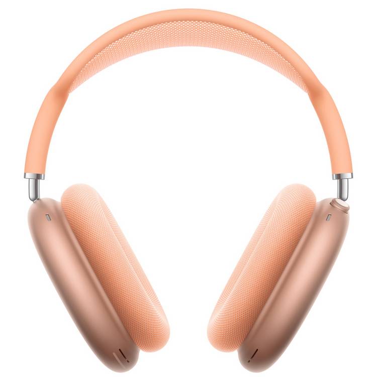 Apple AirPods Max 2 orange over-ear headphones, imported from the UK