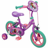 Gabby's Dollhouse 12 inch children's beginner bike with basket, imported from the UK