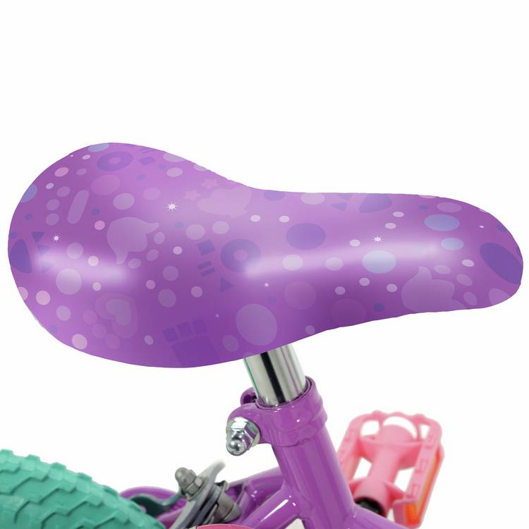 Gabby's Dollhouse 12 inch children's beginner bike with basket, imported from the UK