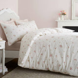 Argos Bianca Cotton Vintage Rosebud 200 TC Cotton Bedding Set - Double- Buy online at McGrocer