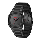 Hugo Telly stainless steel black bracelet watch - British product