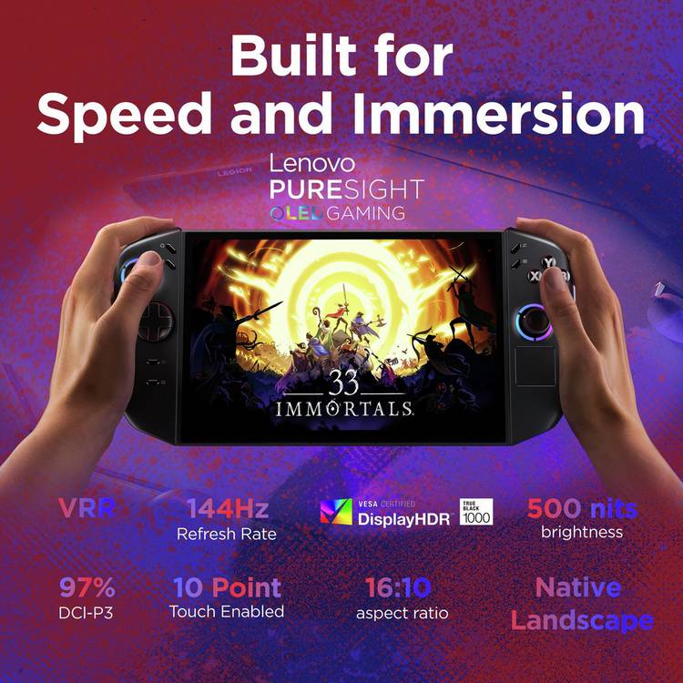 Lenovo Legion Go 2 handheld gaming console, imported from the UK