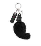 Harrods LOEWE Leather-Fur Lion Tail Key Charm- Buy online at McGrocer