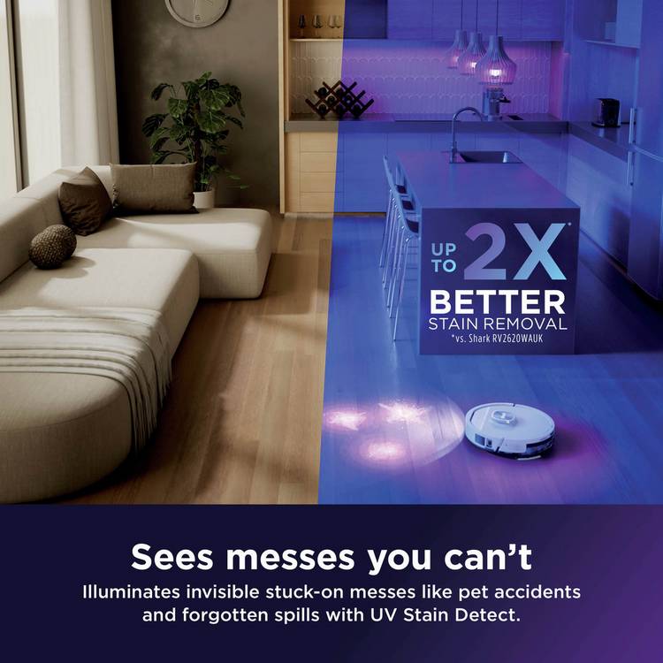 Shark PowerDetect UV Reveal robot vacuum - imported from the UK