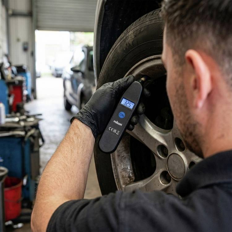 Rolson Digital Tyre Pressure Gauge - British product
