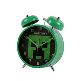 Minecraft Creeper alarm clock green design, UK version