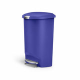 Argos Simplehuman 50 Litre Plastic Semi Round Pedal Bin, Indigo- Buy online at McGrocer