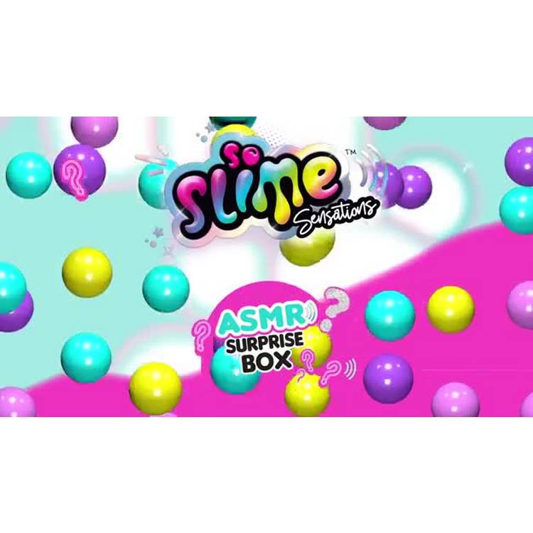 So Slime Sensations slime toy ASMR surprise box - British product