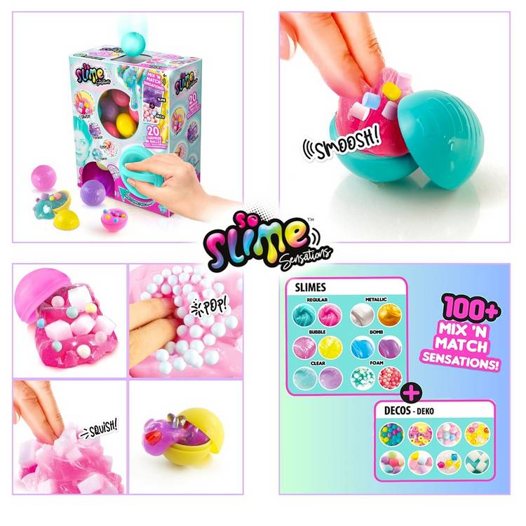 So Slime Sensations slime toy ASMR surprise box - British product