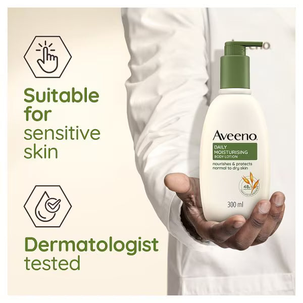 Aveeno Daily Moisturising Body Lotion 300ml - British product
