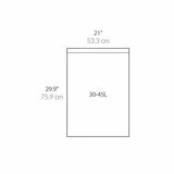 Simplehuman bin liners 45L code J pack of 100, UK version