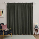 Furn soft chenille blackout curtains charcoal 117x137cm, imported from the UK