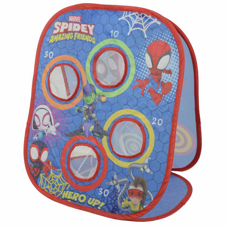 Spidey & His Amazing Friends Quick Up Bean Bag Toss & Target Shot Game