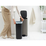 Brabantia pedal bin platinum 30 litre (British brand)